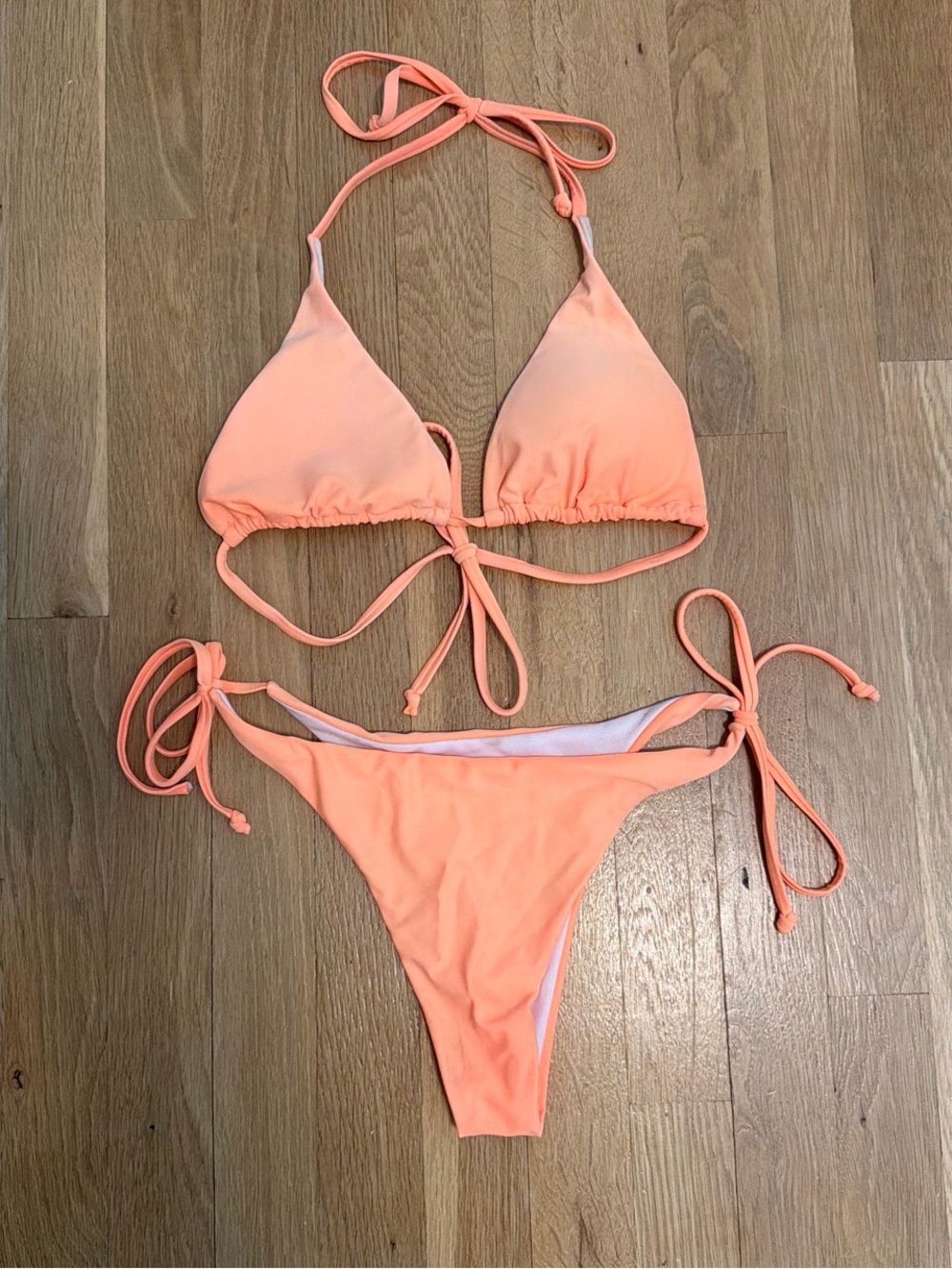 Neon Orange Bikini